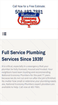 Mobile Screenshot of nationaleconomyplumber.com